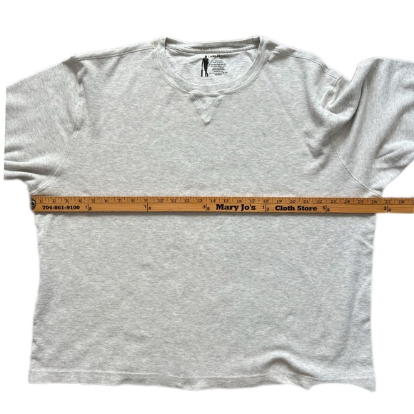 Lanesboro long sleeve shirt, size XXL Oatmeal color long sleeves 100% cotton GUC - Picture 8 of 9